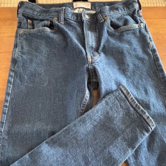 Everlane The Selvedge Slim Fit Jean Organic Cotton Men's 32x30 Denim Medium Wash - Picture 1 of 8